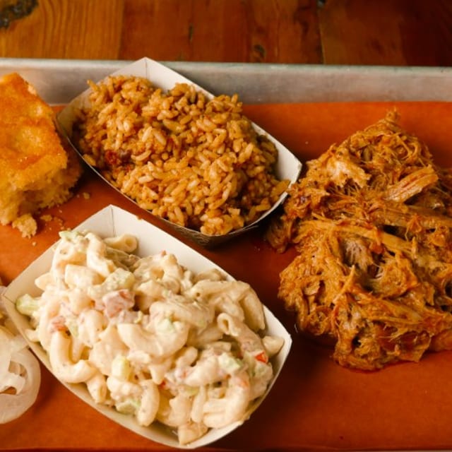 Pulled Pork Platter.