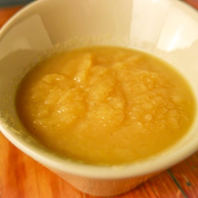 Side Apple Sauce.